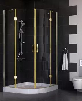 Душевой уголок Vegas Glass AFS 0100 09 01 стекло прозрачное, 100x100