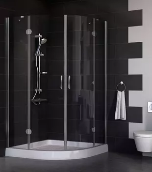 Душевой уголок Vegas Glass AFS 0110 07 01 стекло прозрачное, 110x110 AFS 110 07 01