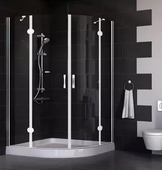 Душевой уголок Vegas Glass AFS 0120 01 01 стекло прозрачное, 120x120