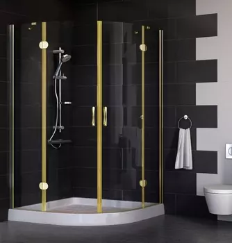 Душевой уголок Vegas Glass AFS 0120 09 01 стекло прозрачное, 120x120