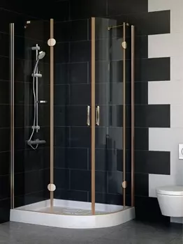 Душевой уголок Vegas Glass AFS-F 100*80 05 01 L стекло прозрачное, 100x80