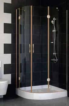 Душевой уголок Vegas Glass AFS-F 100*90 05 01 R стекло прозрачное, 100x90