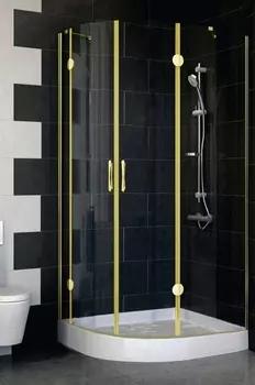 Душевой уголок Vegas Glass AFS-F 100*90 09 01 R стекло прозрачное, 100x90