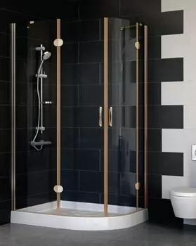 Душевой уголок Vegas Glass AFS-F 110*80 05 01 L стекло прозрачное, 110x80