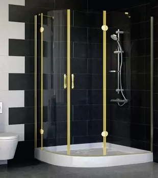 Душевой уголок Vegas Glass AFS-F 120*100 09 01 R стекло прозрачное, 120x100