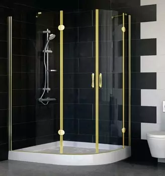 Душевой уголок Vegas Glass AFS-F 120*110 09 01 L стекло прозрачное, 120x110