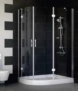 Душевой уголок Vegas Glass AFS-F 120*80 08 01 R стекло прозрачное, 120x80