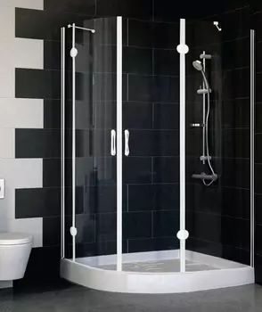 Душевой уголок Vegas Glass AFS-F 120*90 01 01 R стекло прозрачное, 120x90