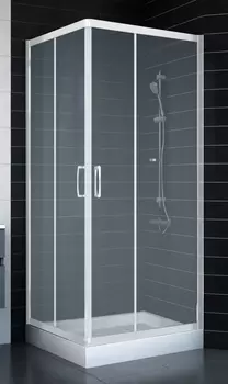 Душевой уголок Vegas Glass ZA 0080 01 10 стекло сатин, 80x80 ZA 80 01 10