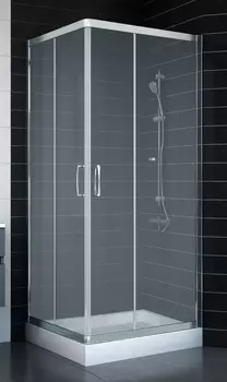 Душевой уголок Vegas Glass ZA 0080 08 10 стекло сатин, 80x80 ZA 80 08 10