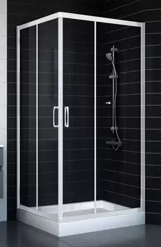 Душевой уголок Vegas Glass ZA 0090 01 01 стекло прозрачное, 90x90 ZA 90 01 01