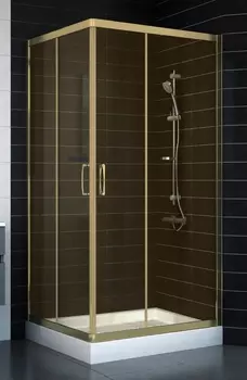 Душевой уголок Vegas Glass ZA 0090 05 05 стекло бронза, 90x90 ZA 90 05 05