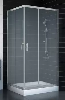 Душевой уголок Vegas Glass ZA 0090 07 10 стекло сатин, 90x90 ZA 90 07 10