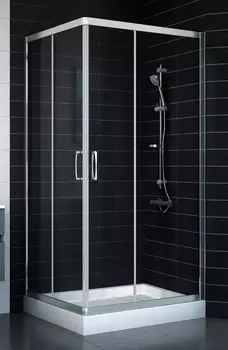 Душевой уголок Vegas Glass ZA 0090 08 01 стекло прозрачное, 90x90 ZA 90 08 01