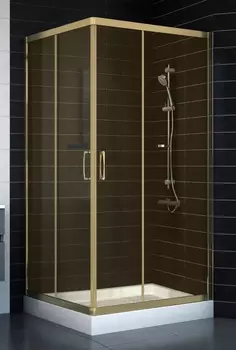 Душевой уголок Vegas Glass ZA 0100 05 05 стекло бронза, 100x100 ZA 100 05 05
