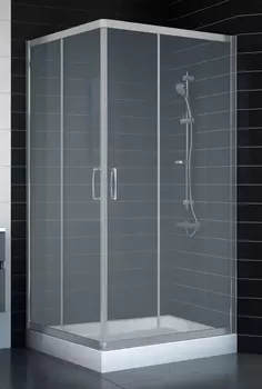 Душевой уголок Vegas Glass ZA 0100 07 10 стекло сатин, 100x100 ZA 100 07 10