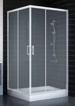 Душевой уголок Vegas Glass ZA 0110 01 10 стекло сатин, 110x110