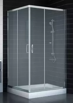 Душевой уголок Vegas Glass ZA 0110 08 10 стекло сатин, 110x110
