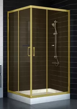 Душевой уголок Vegas Glass ZA 0110 09 05 стекло бронза, 110x110 ZA 110 09 05