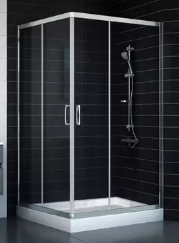Душевой уголок Vegas Glass ZA 0120 08 01 стекло прозрачное, 120x120