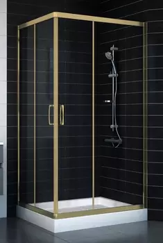 Душевой уголок Vegas Glass ZA-F 80*100 05 01 стекло прозрачное, 80x100 ZA-F 100*80 05 01