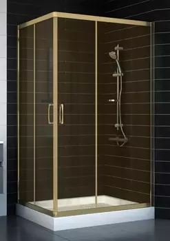 Душевой уголок Vegas Glass ZA-F 80*110 05 05 стекло бронза, 80x110 ZA-F 110*80 05 05
