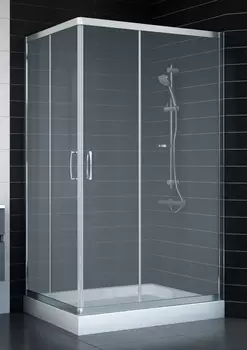 Душевой уголок Vegas Glass ZA-F 80*110 08 10 стекло сатин, 80x110 ZA-F 110*80 08 10