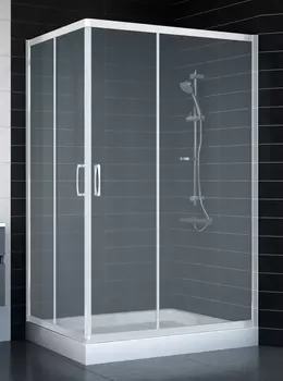 Душевой уголок Vegas Glass ZA-F 80*120 01 10 стекло сатин, 80x120 ZA-F 120*80 01 10