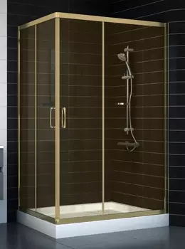 Душевой уголок Vegas Glass ZA-F 80*120 05 05 стекло бронза, 80x120 ZA-F 120*80 05 05