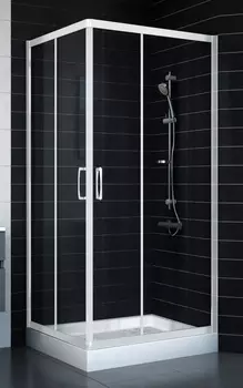 Душевой уголок Vegas Glass ZA-F 80*90 01 01 стекло прозрачное, 80x90 ZA-F 90*80 01 01