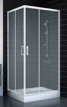 Душевой уголок Vegas Glass ZA-F 80*90 01 04 стекло сатин, 80x90 ZA-F 90*80 01 10