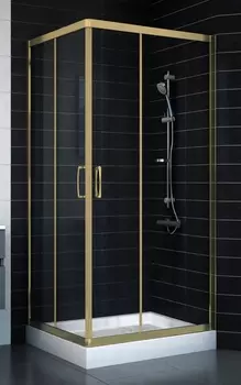 Душевой уголок Vegas Glass ZA-F 80*90 05 01 стекло прозрачное, 80x90 ZA-F 90*80 05 01