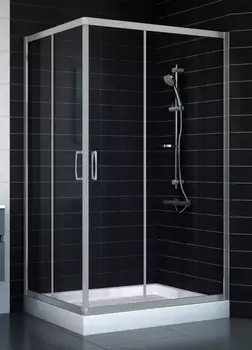 Душевой уголок Vegas Glass ZA-F 90*110 07 01 стекло прозрачное, 90x110 ZA-F 110*90 07 01