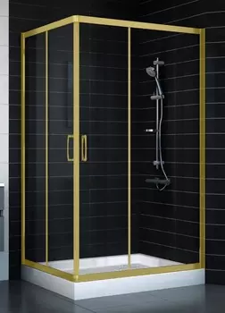 Душевой уголок Vegas Glass ZA-F 90*110 09 01 стекло прозрачное, 90x110 ZA-F 110*90 09 01