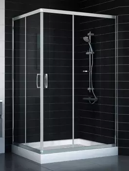 Душевой уголок Vegas Glass ZA-F 90*120 08 01 стекло прозрачное, 90x120 ZA-F 120*90 08 01