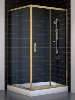 Душевой уголок Vegas Glass ZP+ZPV 100*100 05 01 стекло прозрачное, 100x100