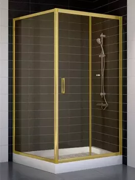 Душевой уголок Vegas Glass ZP+ZPV 100*100 09 05 стекло бронза, 100x100