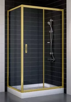 Душевой уголок Vegas Glass ZP+ZPV 100*70 09 01 стекло прозрачное, 100x70