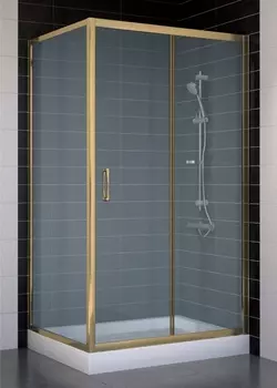 Душевой уголок Vegas Glass ZP+ZPV 100*80 05 10 стекло сатин, 100x80