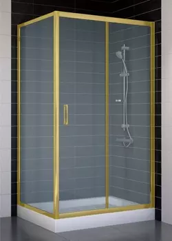 Душевой уголок Vegas Glass ZP+ZPV 100*80 09 10 стекло сатин, 100x80