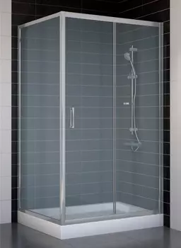 Душевой уголок Vegas Glass ZP+ZPV 100*90 07 10 стекло сатин, 100x90