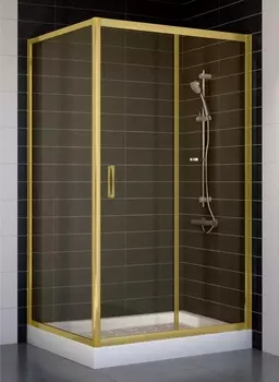 Душевой уголок Vegas Glass ZP+ZPV 100*90 09 05 стекло бронза, 100x90