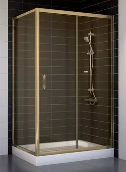 Душевой уголок Vegas Glass ZP+ZPV 110*70 05 05 стекло бронза, 110x70