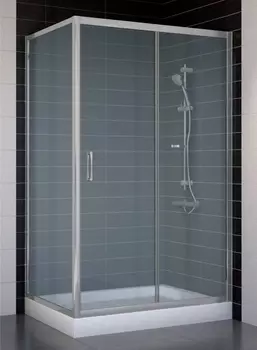 Душевой уголок Vegas Glass ZP+ZPV 110*70 07 10 стекло сатин, 110x70