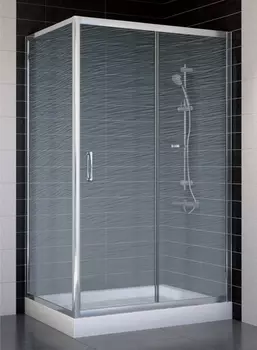 Душевой уголок Vegas Glass ZP+ZPV 110*70 08 02 стекло шиншилла, 110x70