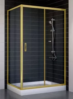 Душевой уголок Vegas Glass ZP+ZPV 110*70 09 01 стекло прозрачное, 110x70