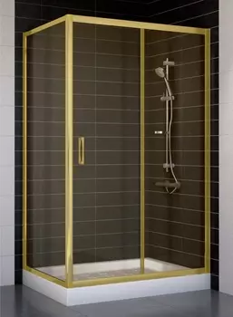 Душевой уголок Vegas Glass ZP+ZPV 110*70 09 05 стекло бронза, 110x70