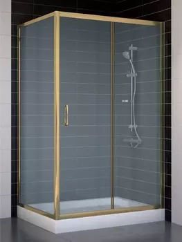 Душевой уголок Vegas Glass ZP+ZPV 110*80 05 10 стекло сатин, 110x80