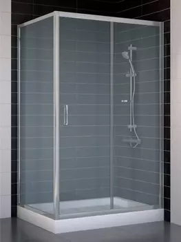 Душевой уголок Vegas Glass ZP+ZPV 110*80 07 10 стекло сатин, 110x80