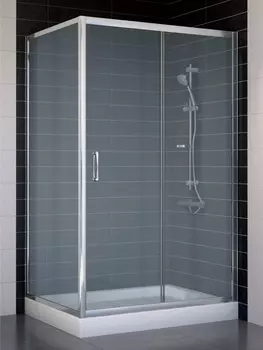 Душевой уголок Vegas Glass ZP+ZPV 110*80 08 10 стекло сатин, 110x80